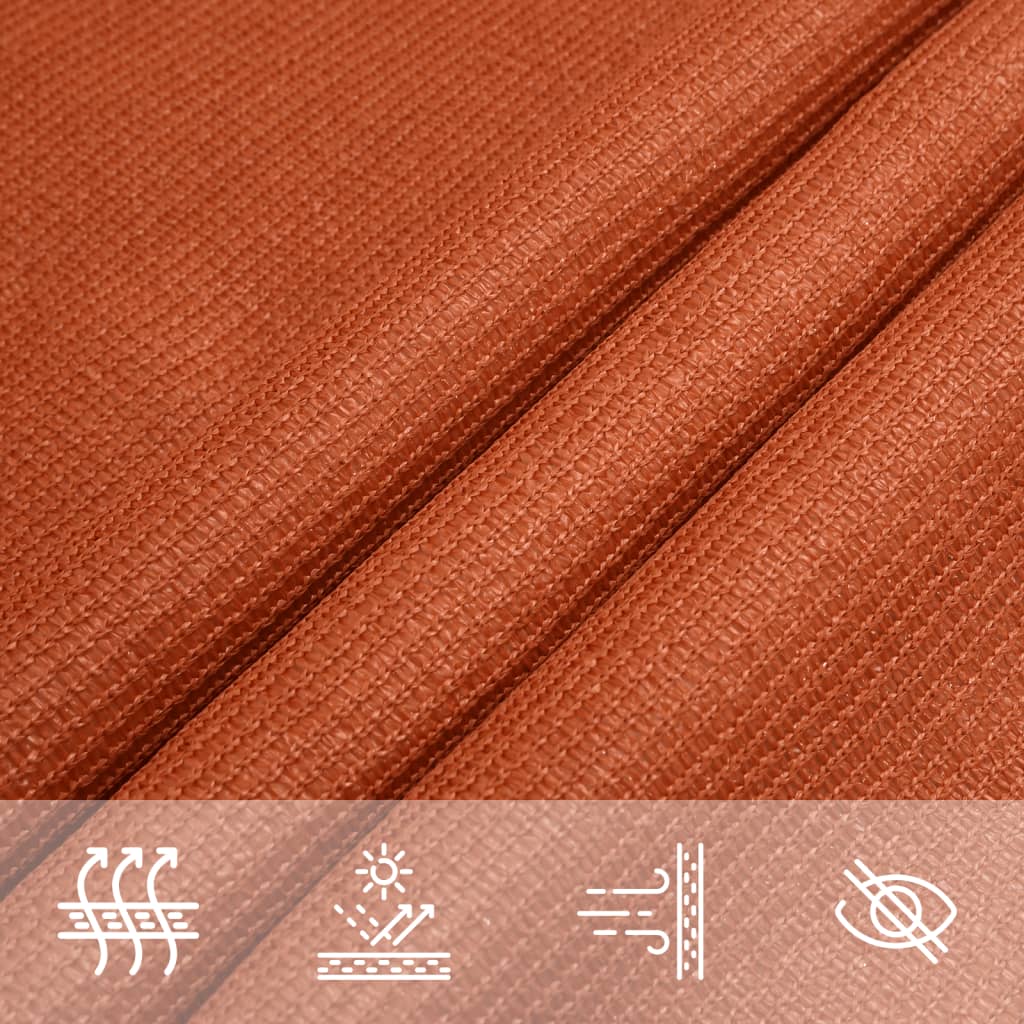 Voile D'ombrage 160 G/M² 2X4,5 M Pehd Orange