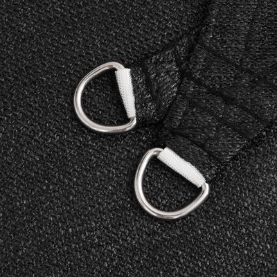 Voile D'ombrage 160 G/M² 3,6X3,6X3,6 M Pehd Noir