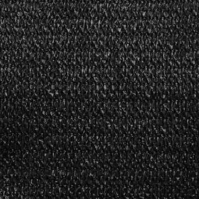 Voile D'ombrage 160 G/M² 3,6X3,6X3,6 M Pehd Noir