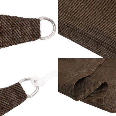Voile D'ombrage 160 G/M² Pehd Marron