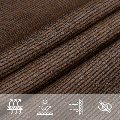 Voile D'ombrage 160 G/M² Pehd Marron