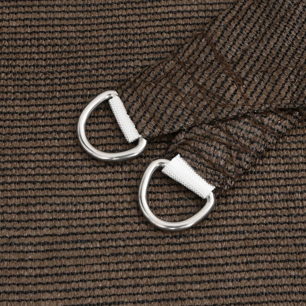 Voile D'ombrage 160 G/M² Pehd Marron