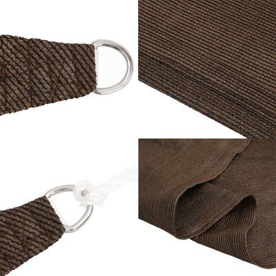 Voile D'ombrage 160 G/M² Pehd Marron