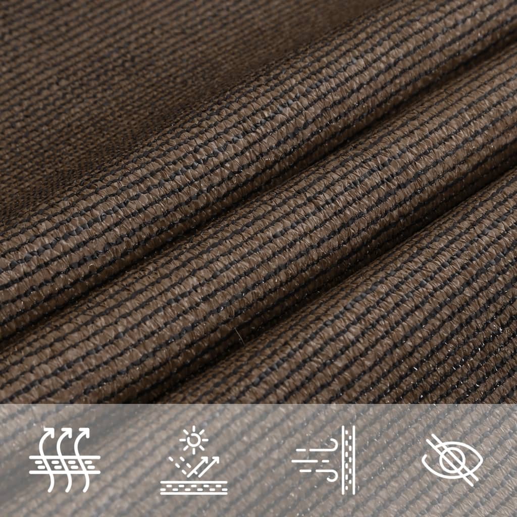 Voile D'ombrage 160 G/M² Pehd Marron