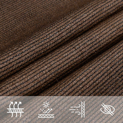 Voile D'ombrage 160 G/M² Pehd Marron