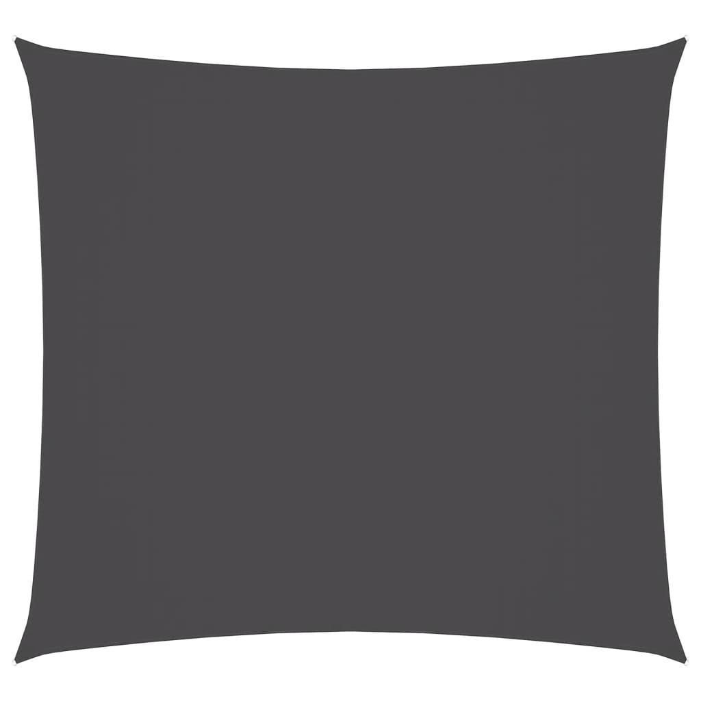 Parasol En Tissu Oxford Carré Anthracite