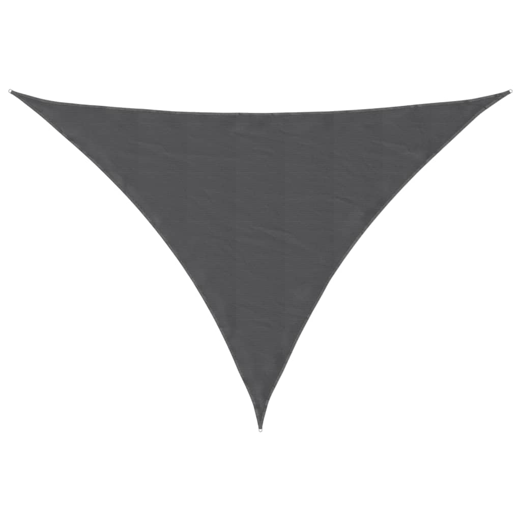 Voile De Parasol Tissu Oxford Triangulaire 4X4X5,8 M Anthracite