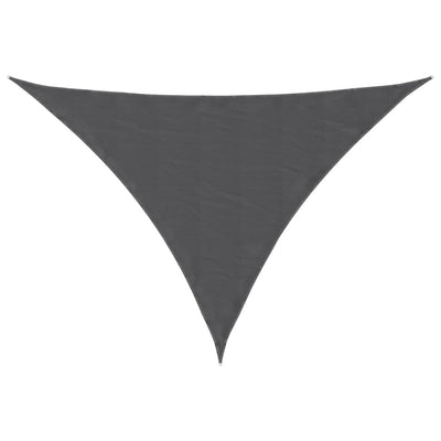 Voile De Parasol Tissu Oxford Triangulaire 4X4X5,8 M Anthracite