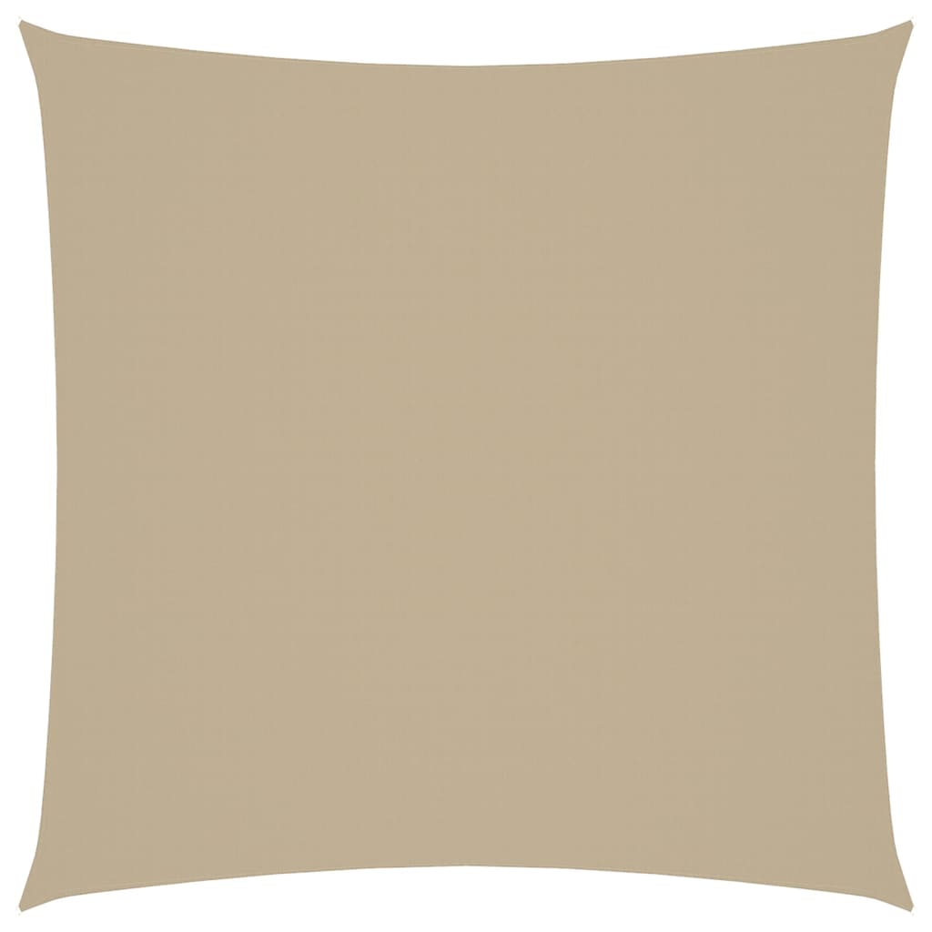 Voile De Parasol Tissu Oxford Carré 2,5X2,5 M Beige