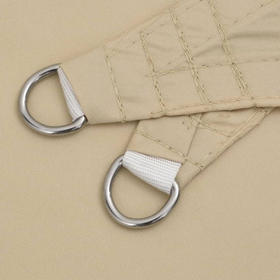 Voile De Parasol Tissu Oxford Triangulaire 4X4X5,8 M Beige