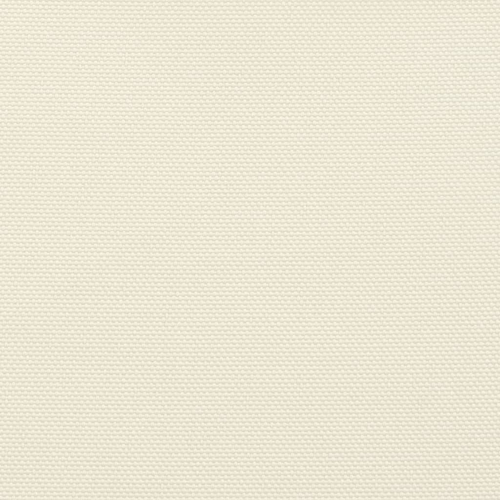 Voile De Parasol Tissu Oxford Carré 2,5X2,5 M Crème