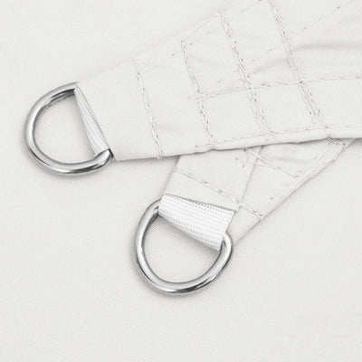 Voile De Parasol Tissu Oxford Carré Blanc
