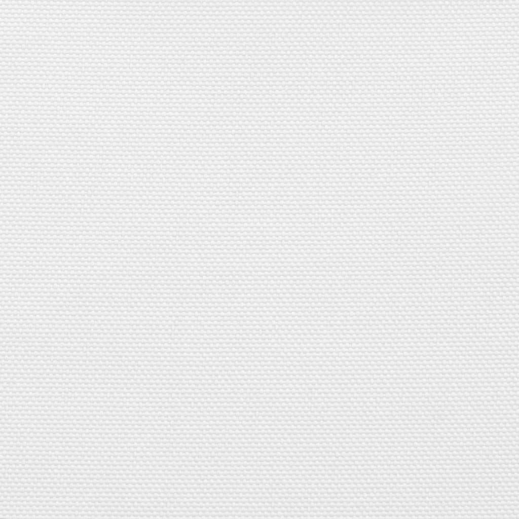 Voile De Parasol Tissu Oxford Rectangulaire 2X2,5 M Blanc