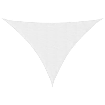 Voile De Parasol Tissu Oxford Triangulaire 4X4X5,8 M Blanc