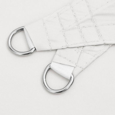 Voile De Parasol Tissu Oxford Triangulaire 4X4X5,8 M Blanc