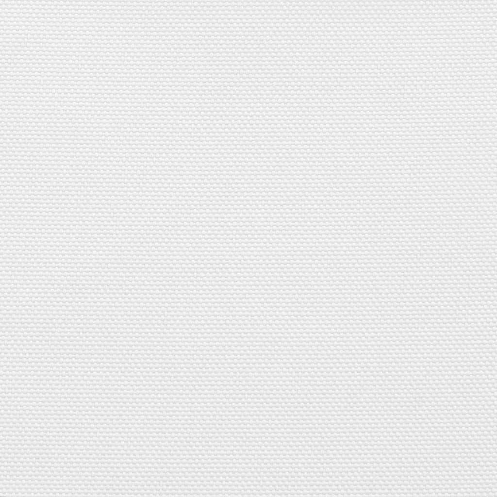 Voile De Parasol Tissu Oxford Triangulaire 4X4X5,8 M Blanc
