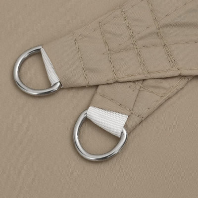 Voile De Parasol Tissu Oxford Triangulaire 4X4X5,8 M Taupe
