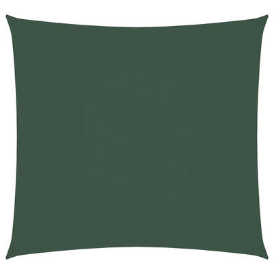 Voile De Parasol Tissu Oxford Carré Vert Foncé