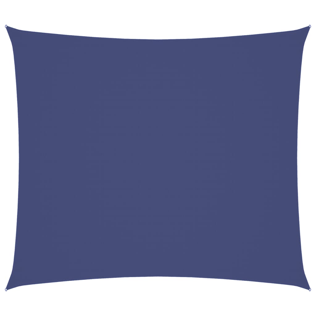 Voile De Parasol Tissu Oxford Rectangulaire 2X2,5 M Bleu
