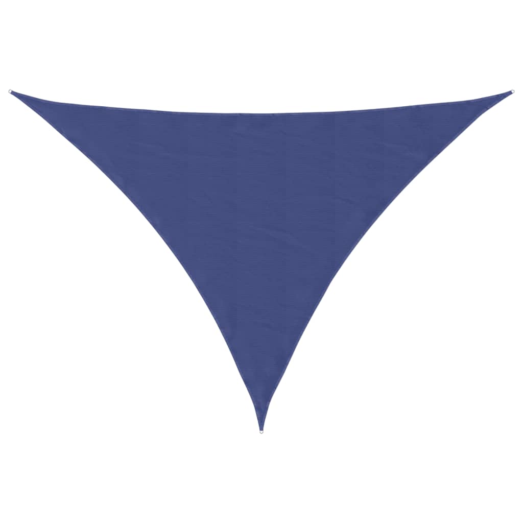 Voile De Parasol Tissu Oxford Triangulaire 4X4X5,8 M Bleu