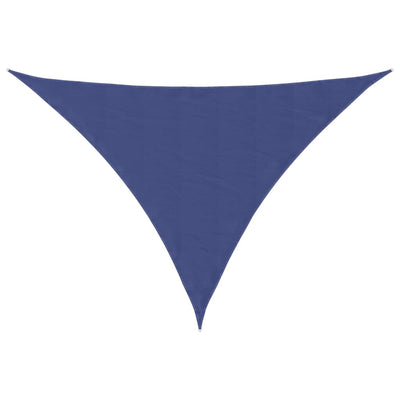 Voile De Parasol Tissu Oxford Triangulaire 4X4X5,8 M Bleu