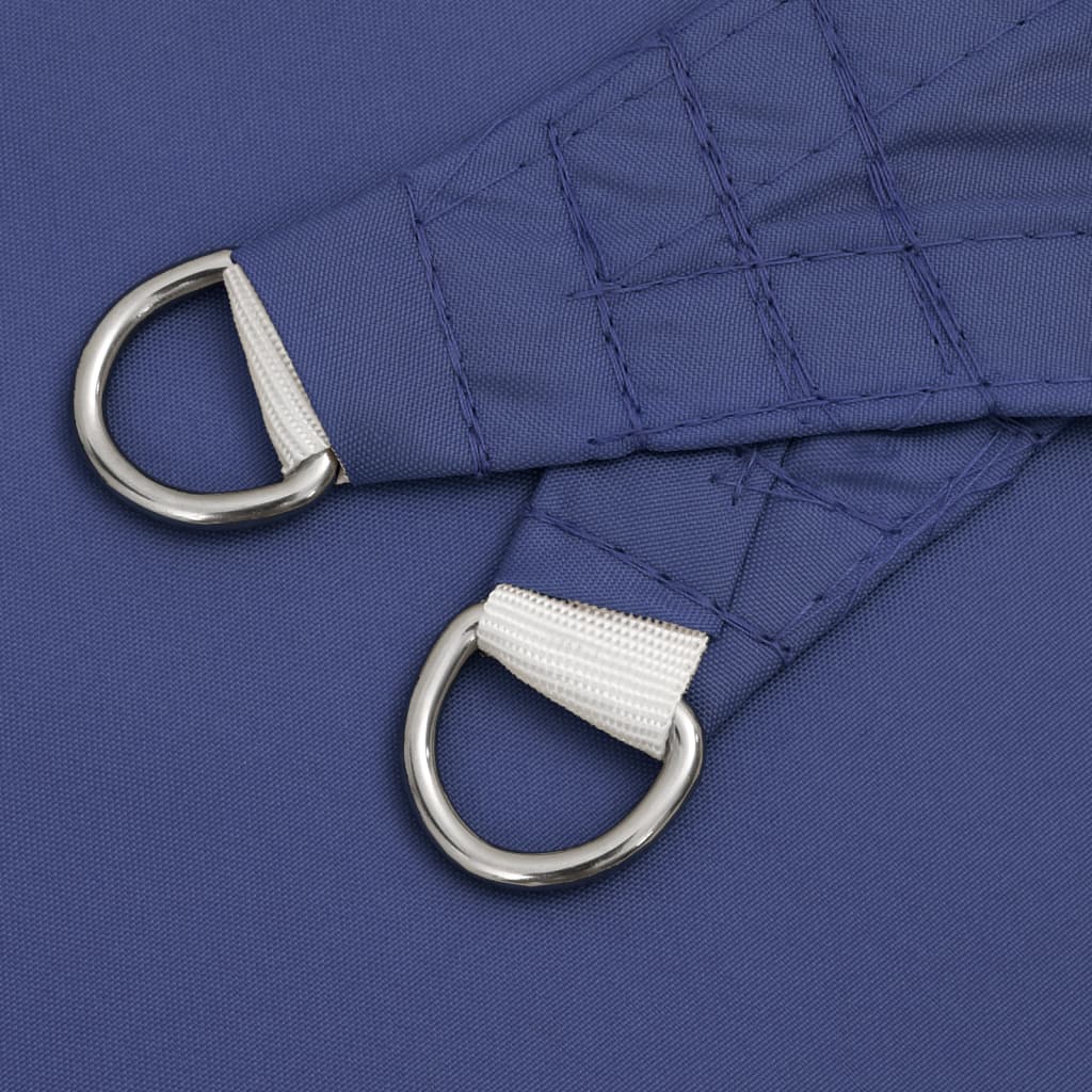 Voile De Parasol Tissu Oxford Triangulaire 4X4X5,8 M Bleu