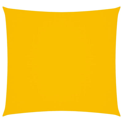 Voile De Parasol Tissu Oxford Carré Jaune