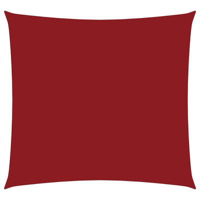 Voile De Parasol Tissu Oxford Carré Rouge