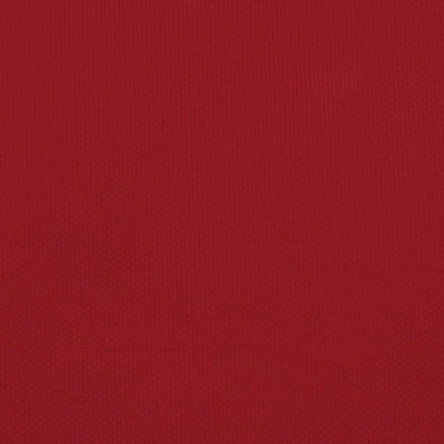 Voile De Parasol Tissu Oxford Rectangulaire 2X2,5 M Rouge