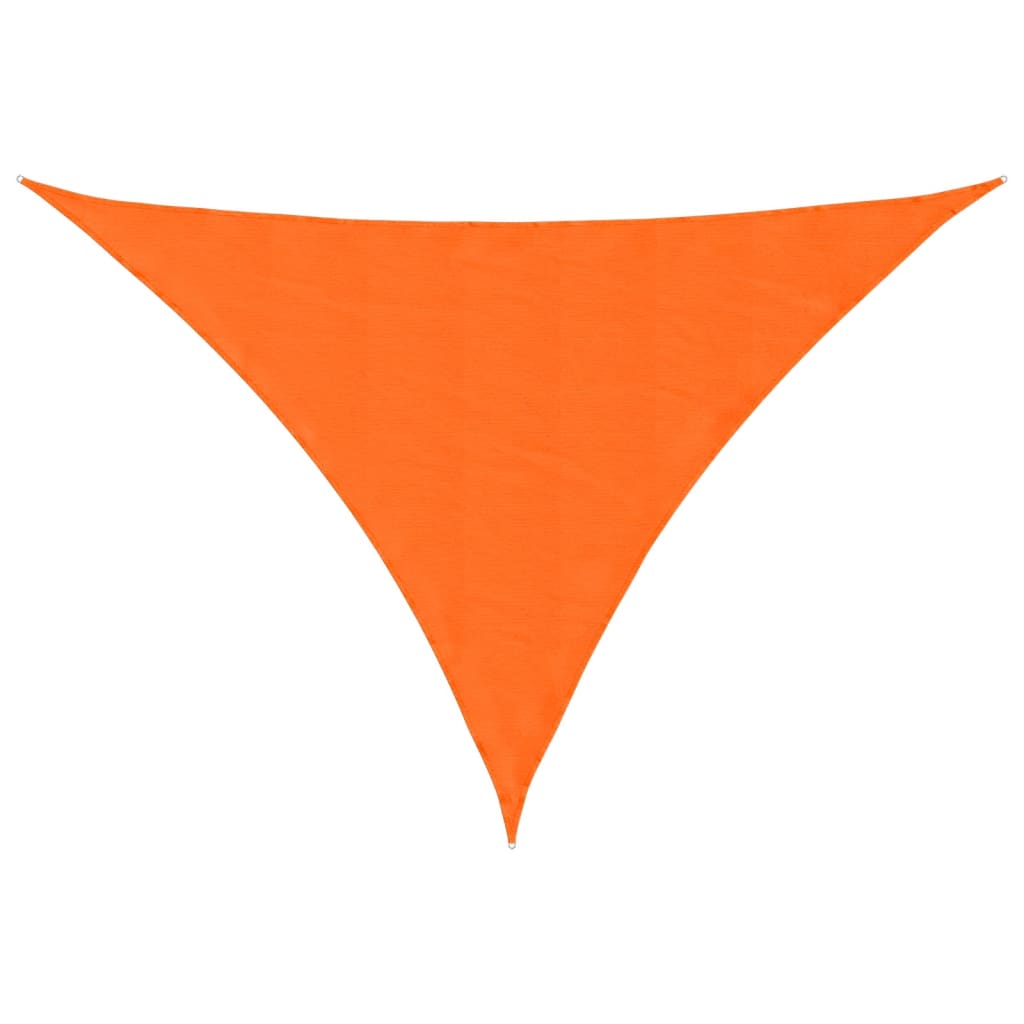 Voile De Parasol Tissu Oxford Triangulaire 4X4X5,8 M Orange