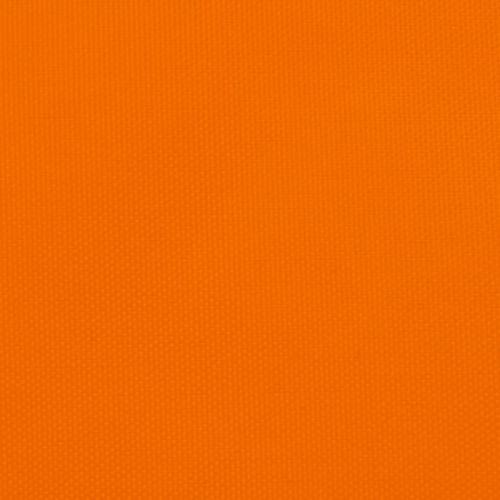 Voile De Parasol Tissu Oxford Triangulaire 4X4X5,8 M Orange