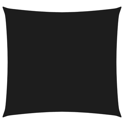 Voile De Parasol Tissu Oxford Carré Noir