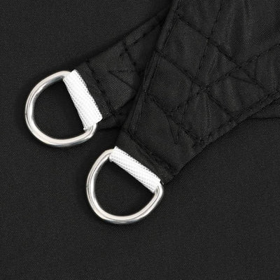 Voile De Parasol Tissu Oxford Carré Noir