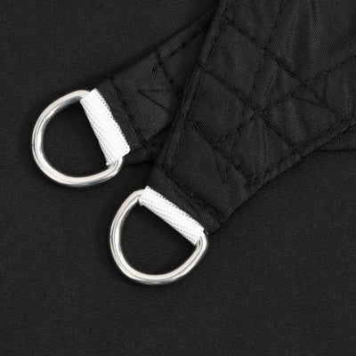 Voile De Parasol Tissu Oxford Triangulaire 4X4X5,8 M Noir