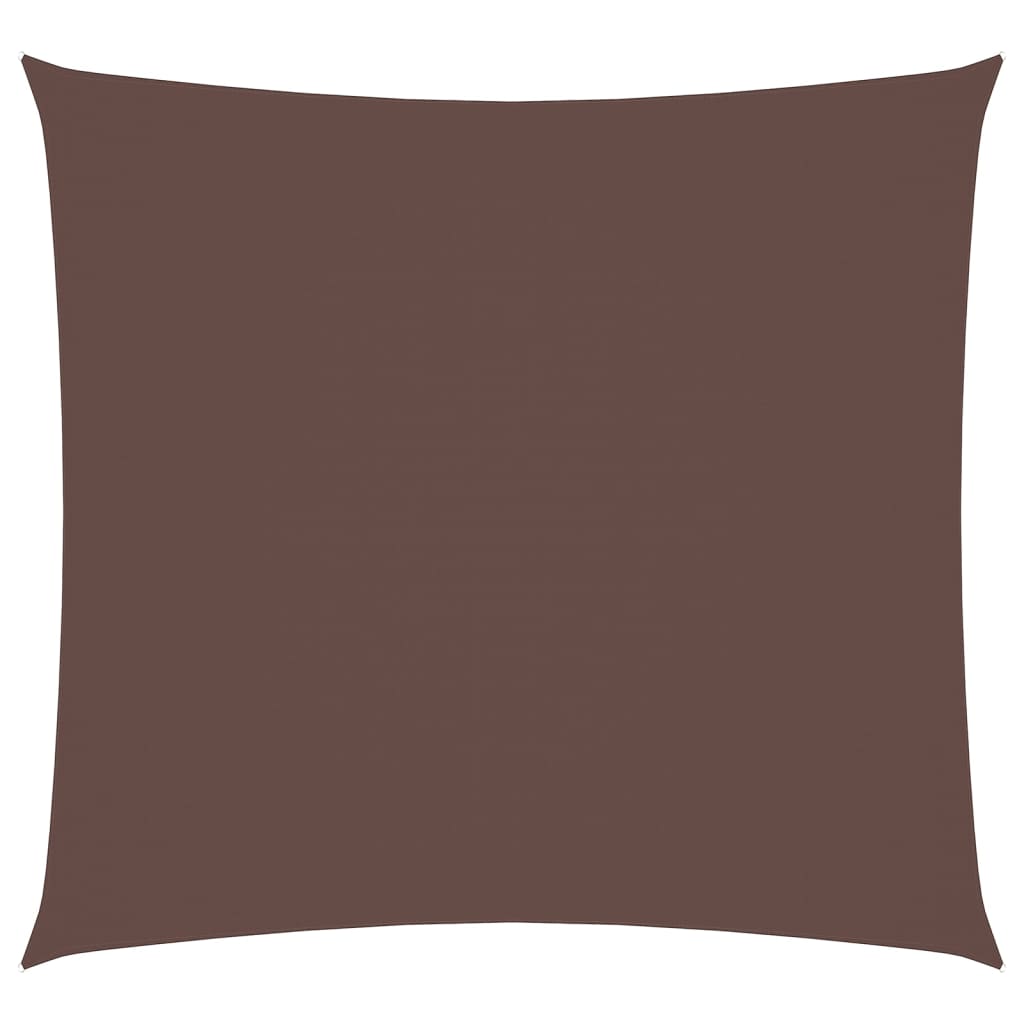 Voile De Parasol Tissu Oxford Carré Marron