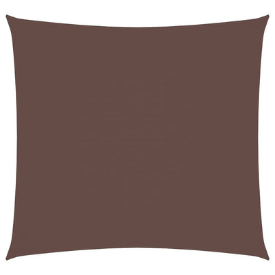 Voile De Parasol Tissu Oxford Carré Marron