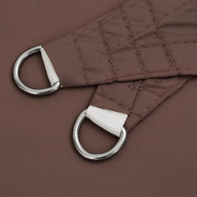 Voile De Parasol Tissu Oxford Rectangulaire 2X2,5 M Marron
