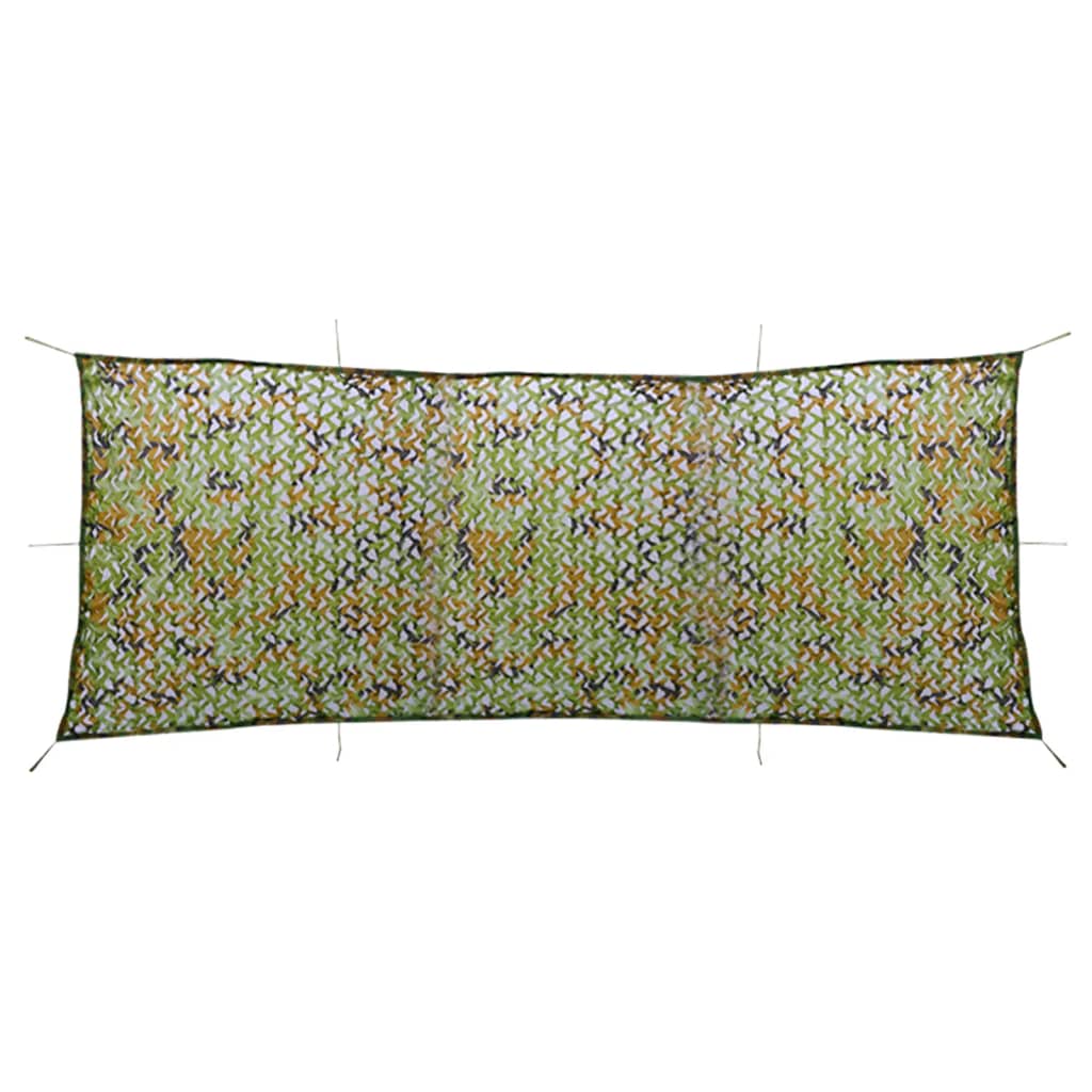 Filet De Camouflage Avec Sac De Rangement 3X7 M