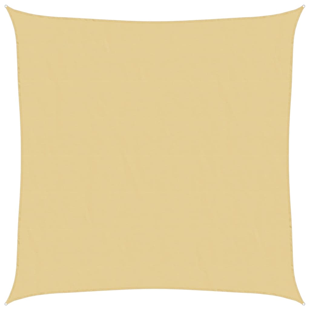 Voile D'ombrage Sable 100 % Polyester Oxford Couleur Sable