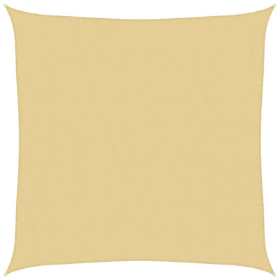 Voile D'ombrage Sable 100 % Polyester Oxford Couleur Sable
