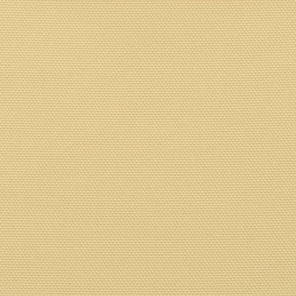Voile D'ombrage Sable 5X3 M 100 % Polyester Oxford Couleur Sable