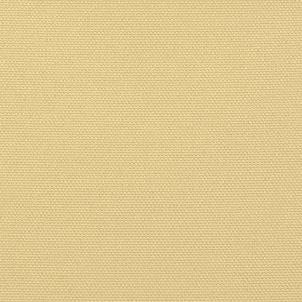 Voile D'ombrage Sable 4X4X5,8 M 100 % Polyester Oxford Couleur Sable