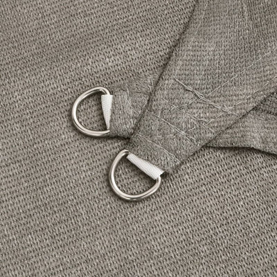 Voile D'ombrage 160 G/M² Rectangulaire 3X4,5 M Pehd Gris Clair