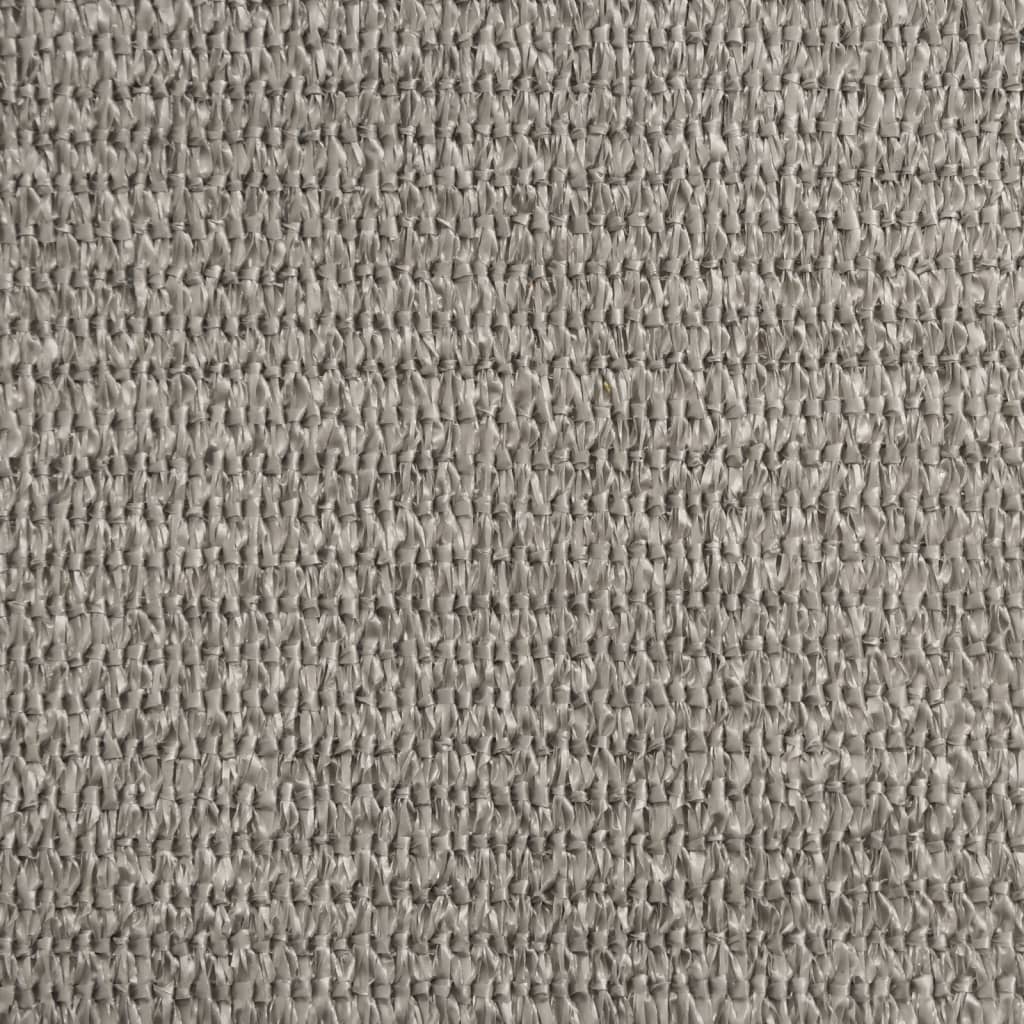 Voile D'ombrage 160 G/M² Rectangulaire 3X4,5 M Pehd Gris Clair