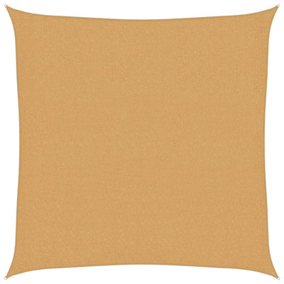 Voile D'ombrage 160 G/M² Carré Sable 2,5X2,5 M Pehd Couleur Sable