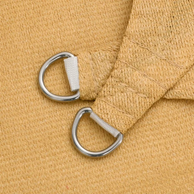 Voile D'ombrage 160 G/M² Rectangulaire Sable 2,5X3 M Pehd Couleur Sable