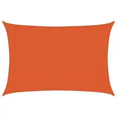 Voile D'ombrage Rectangulaire Pehd Orange 