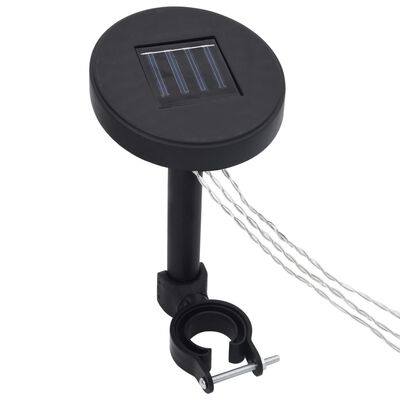 Tonnelle 3x3 m Anthracite avec guirlande LED solaire – Ambiance garantie, en toute sérénité