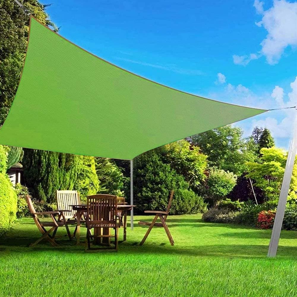 Voile D'ombrage Carré Pehd Vert Clair